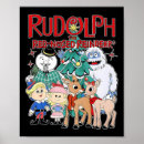 Search for rudolph the red nosed reindeer posters Santa
