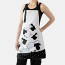 Search for black sheep aprons Black and white