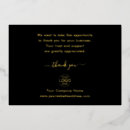 Search for elegant black business christmas cards Company logo