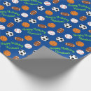 Search for sport wrapping paper Party