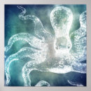 Search for watercolor octopus art Coastal