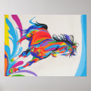 Search for pop art horse posters Colourful