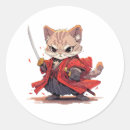 Search for samurai cat stickers Anime