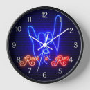 Search for rock and roll clocks Retro