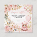 Search for snowflake square invitations Pink