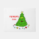 Search for christmas cat doormats Xmas