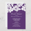 Search for eggplant bridal shower invitations White