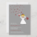 Search for cartoon bridal shower invitations Bride