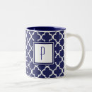 Search for quatrefoil mugs Monogrammed