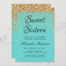 Search for girly sweet 16 invitations Modern sweet sixteen