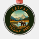 Search for grizzly bears christmas tree decorations Katmai national park