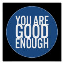 Search for you are enough posters Typography