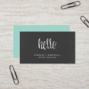 Search for chalkboard business cards Modern