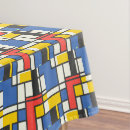 Search for mondrian tablecloths Geometric