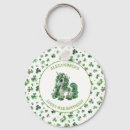 Search for patrick round key rings St patrick's day