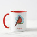 Search for northern red cardinal mugs Watercolor