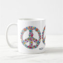 Search for hippie peace sign mugs Hippies