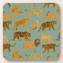 Search for green leopard coasters Safari