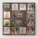 Search for dark wood clocks Photo collage