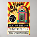 Search for vintage rock and roll posters Jukebox
