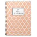 Search for peach notebooks Pattern