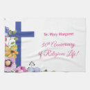 Search for religious tea towels Cross
