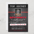 Search for secret agent invitations Mystery