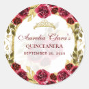 Search for red quinceanera stickers Sweet 16