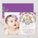 Search for purple leopard invitations Safari