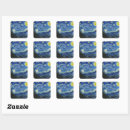 Search for starry night van gogh stickers Moon
