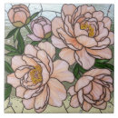 Search for flower stained glass tiles Floral