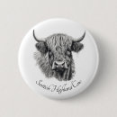 Search for highland badges Scottish highland cow