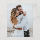Search for wedding keepsake postcards Bride and groom