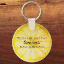Search for lemons round key rings Fruit