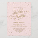 Search for gold confetti bridal shower invitations Modern