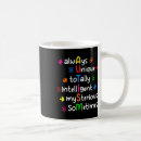 Search for brain disabilities awareness mugs Neurodiverse