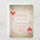 Search for poker save the dates Ace of hearts
