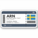 Search for sweden travel stickers Europe