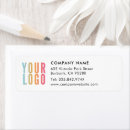 Search for business logo return address labels White