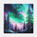 Search for borealis magnets Sky