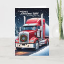 Search for trucker christmas cards Xmas