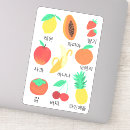 Search for food art stickers Fruit