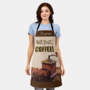 Search for vintage coffee aprons Beverage