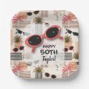 Search for vintage plates Adult birthday party