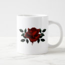 Search for blood rose mugs Gothic