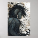 Search for friesian horse art Stallion