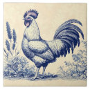 Search for vintage rooster tiles French