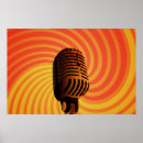 Search for microphone posters Music