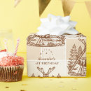 Search for happy 1st birthday wrapping paper Woodland