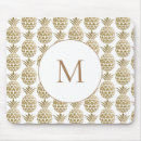 Search for gold pineapple mousepads Stylish